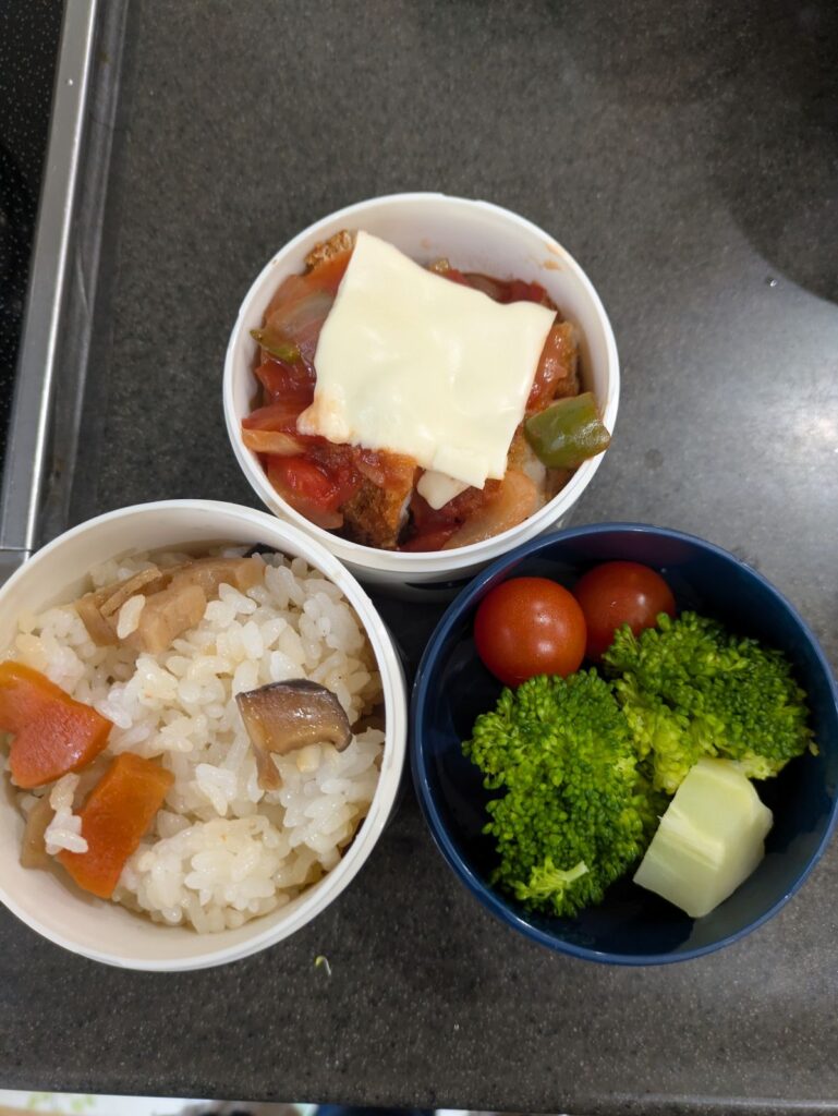 浜学園初日のじゅくべん